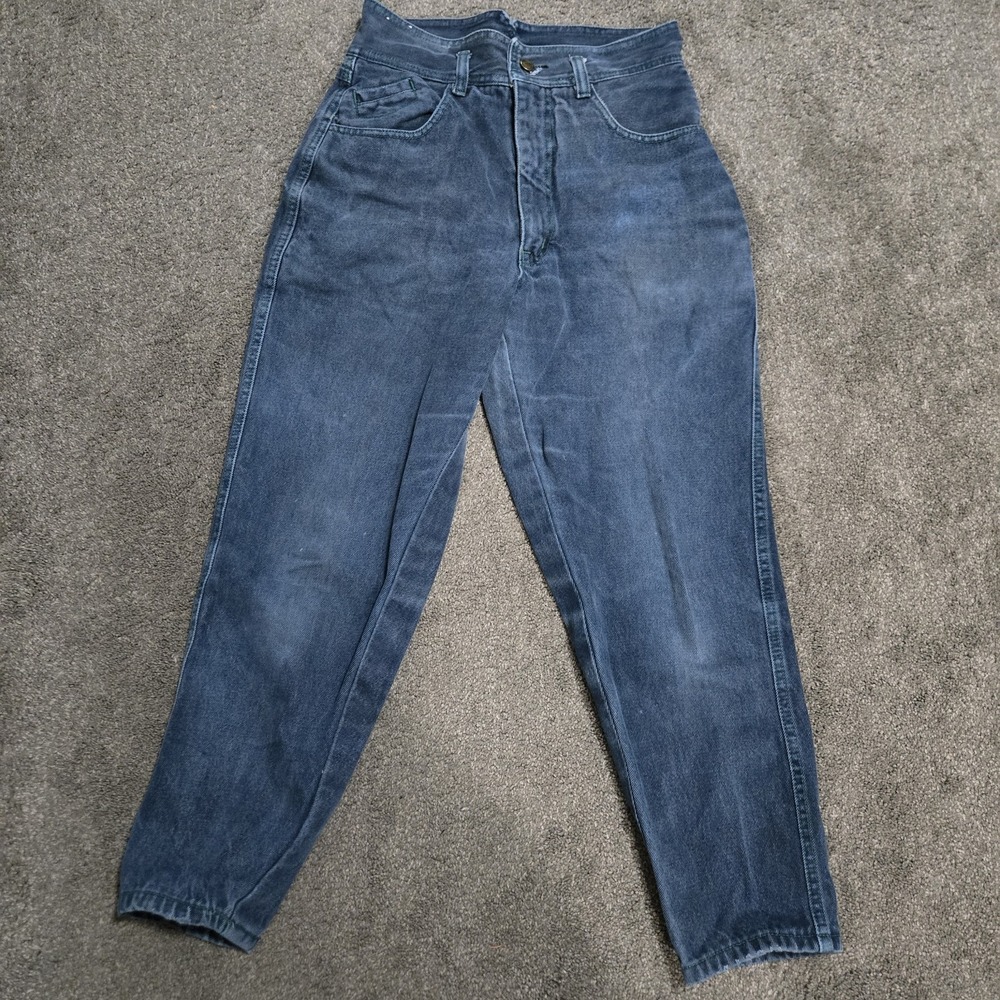 Vintage BIG TOM High-Waisted Tapered Jeans Size‎ XL (28-30") 100% Cotton Made in
